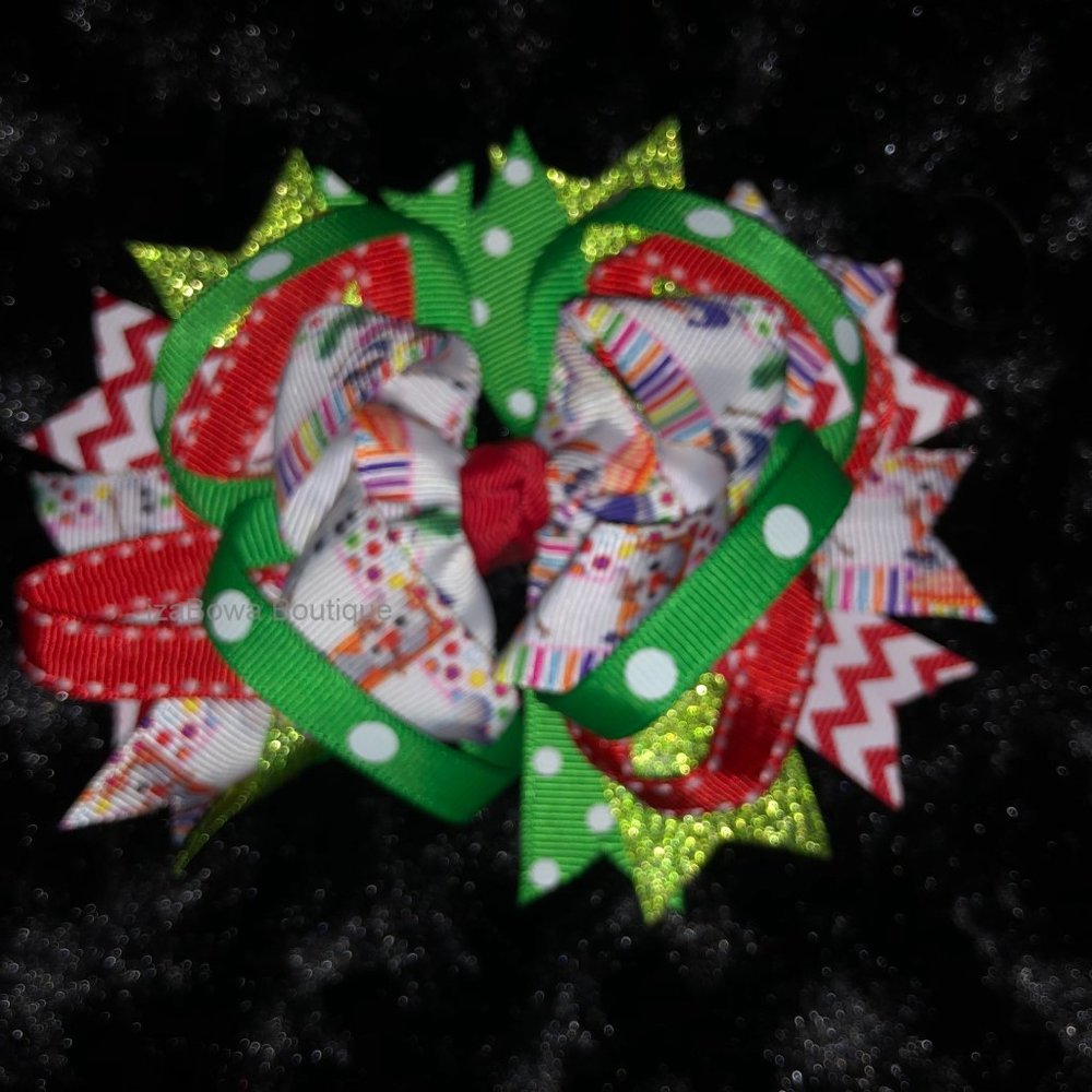 Olaf Boutique Deluxe Bow  -kids-  5B1823  Handmade NWT Boutique - Picture 3 of 3
